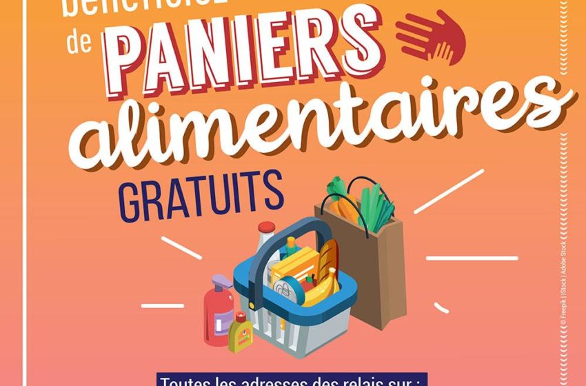 Paniers alimentaires gratuits pour les 15-30 ans